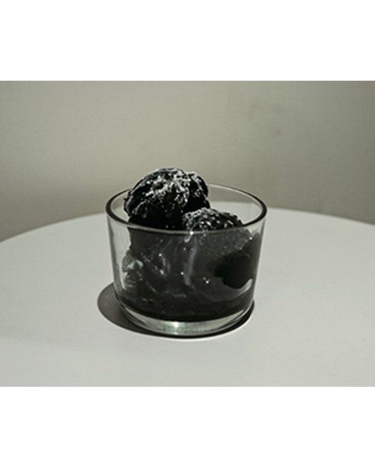 Black affogato